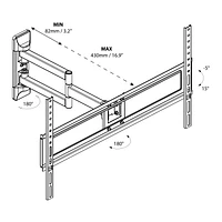 Orbital Holdings 37"-65" Multi Position TV Mount