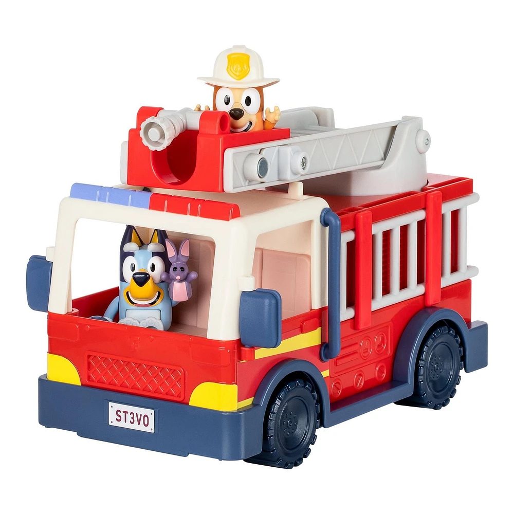 CAMION DE POMPIERS BLUEY S10 BINGO Bingo inclus !