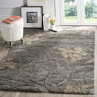 SAFAVIEH Florida Davin Floral Shag Area Rug