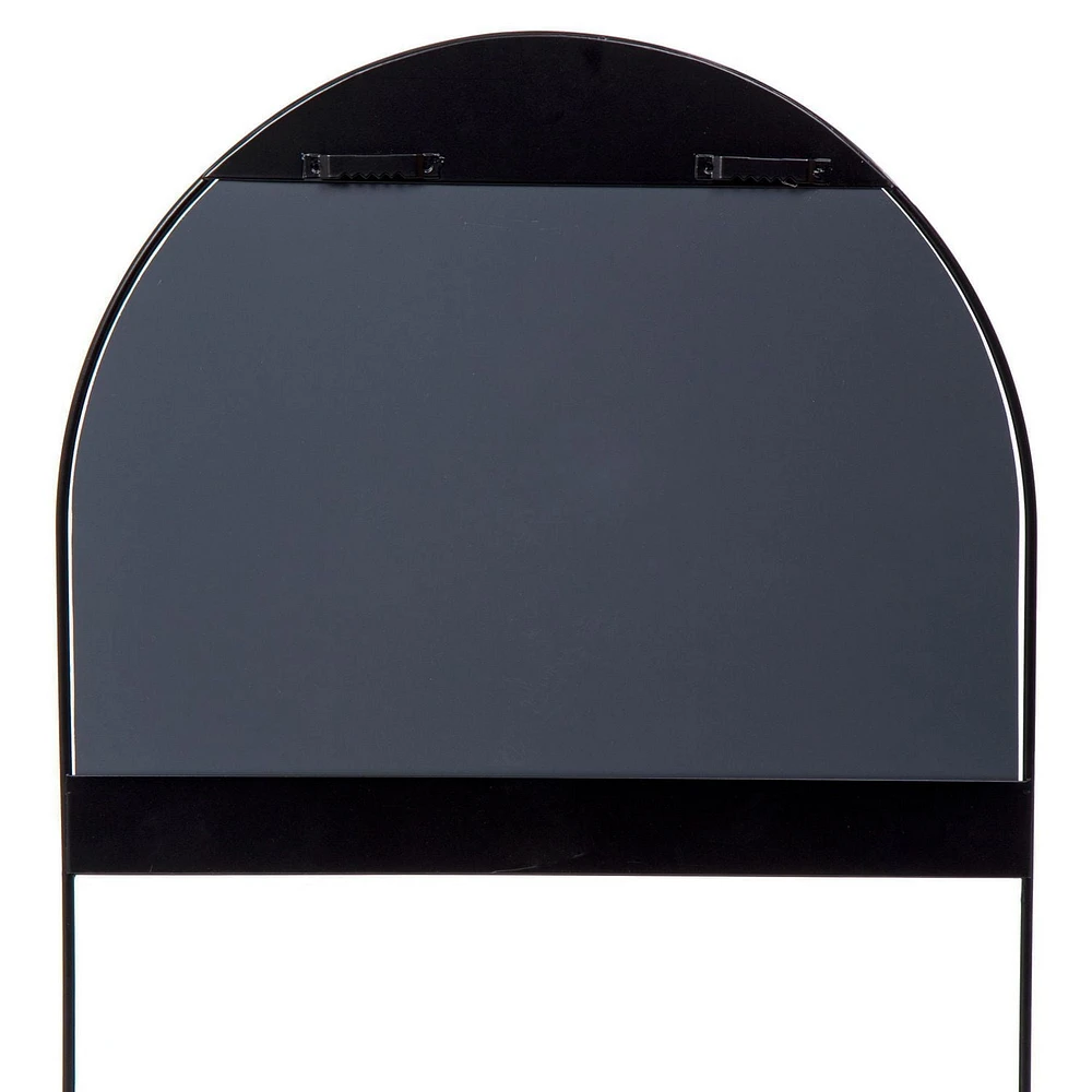 Truu Design Miroir mural décoratif en métal – Carreau de fenêtre