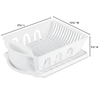 Sterilite 2 Piece White Sink Set, 1 set