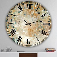 Designart 'I'll Take It Under Consideration 2' Large Modern Wall Clock
