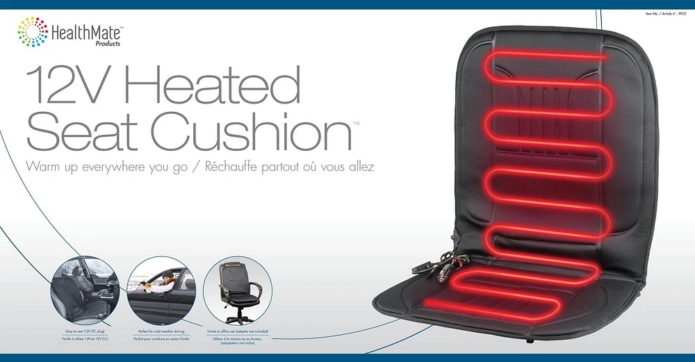 Coussin chauffant de Wagan