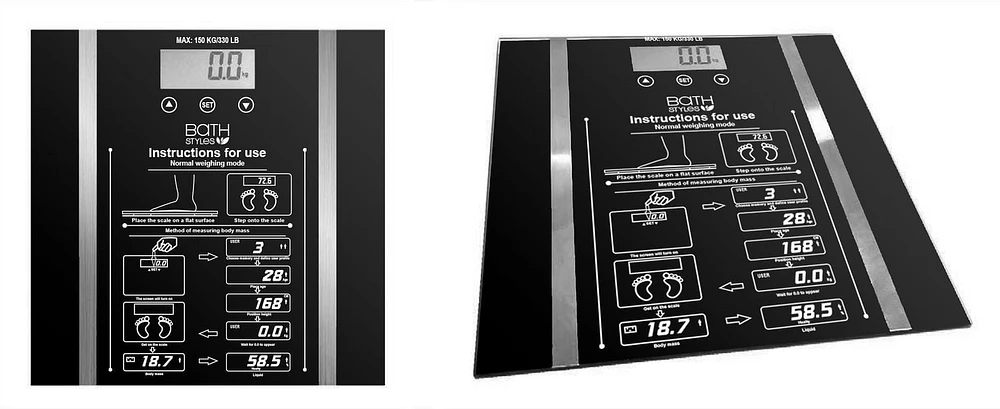 Digital Scale, With a high precision sensor system