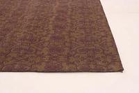 ECARPETGALLERY 4'7" x 6'8" Transitional Collage Handmade Area Rug for Living Room, Dining Room and Bedroom in Brown