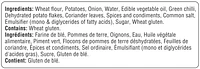 Amul Aloo Paratha 500g Délicieuse purée de pommes de terre mélangée aux épices farcie dans un pain plat