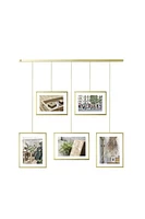 Exhibit Photo Display Matte Brass