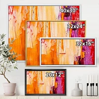 Designart Résumé vert grunge ART MURAL À CADRE FLOTTÉ