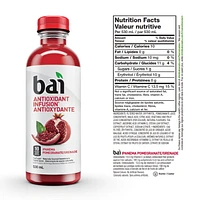 Bai Antioxidant Infusion Low Calorie Beverage, Ipanema Pomegranate, 530mL, 530 mL