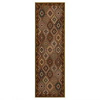 Mohawk Home Quinnstone Red Woven Polyester Area Rug