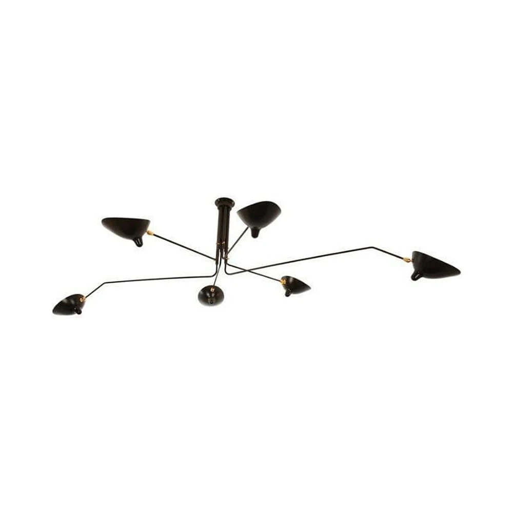 Plata Décor Ceiling Lamp 6 rotating arms