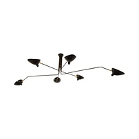 Plata Décor Ceiling Lamp 6 rotating arms
