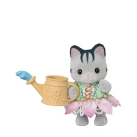 Calico Critters Blooming Baby Friends Series Sacs aveugles, ensemble surprise comprenant une figurine de poupée et un accessoire Figurine et accessoire