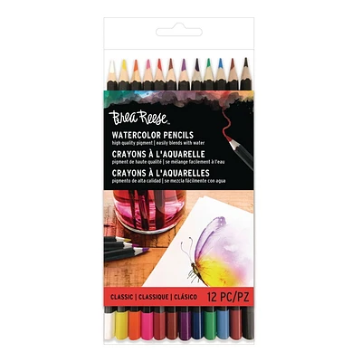 Brea Reese Crayons Aquarelle: lot de 12 pièces - primaire 12 pièces