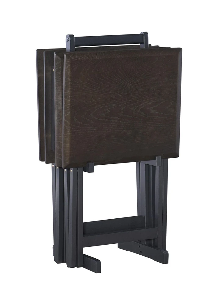 Ensemble de table plateau Monterra gris foncé