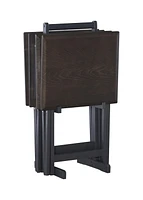 Ensemble de table plateau Monterra gris foncé