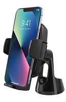 Scosche UQ3WDV-SP Qi-enabled Wireless Charging Universal Phone Mount w/ Stick Grip Black, Wireless Chrgng Unvrsl Phn Mnt