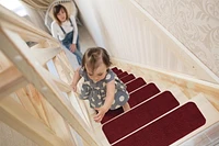 Ottomanson Lifesaver Collection Utility Ribbed Stair Tread