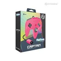 Hyperkin Captain Premium Controller Funtoon Collectors Edition Pour N64® (Princesse Rose)