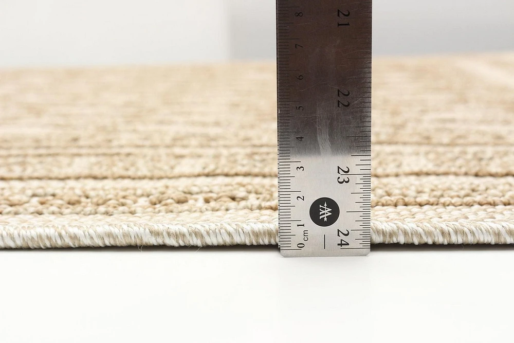Tapis ECARPET Style Jute pour Chambre à Coucher, Salon, Salle à Manger Collection Francesca