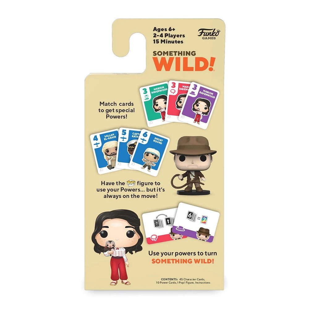 Funko Games QUELQUE CHOSE DE SAUVAGE ! INDIANA JONES