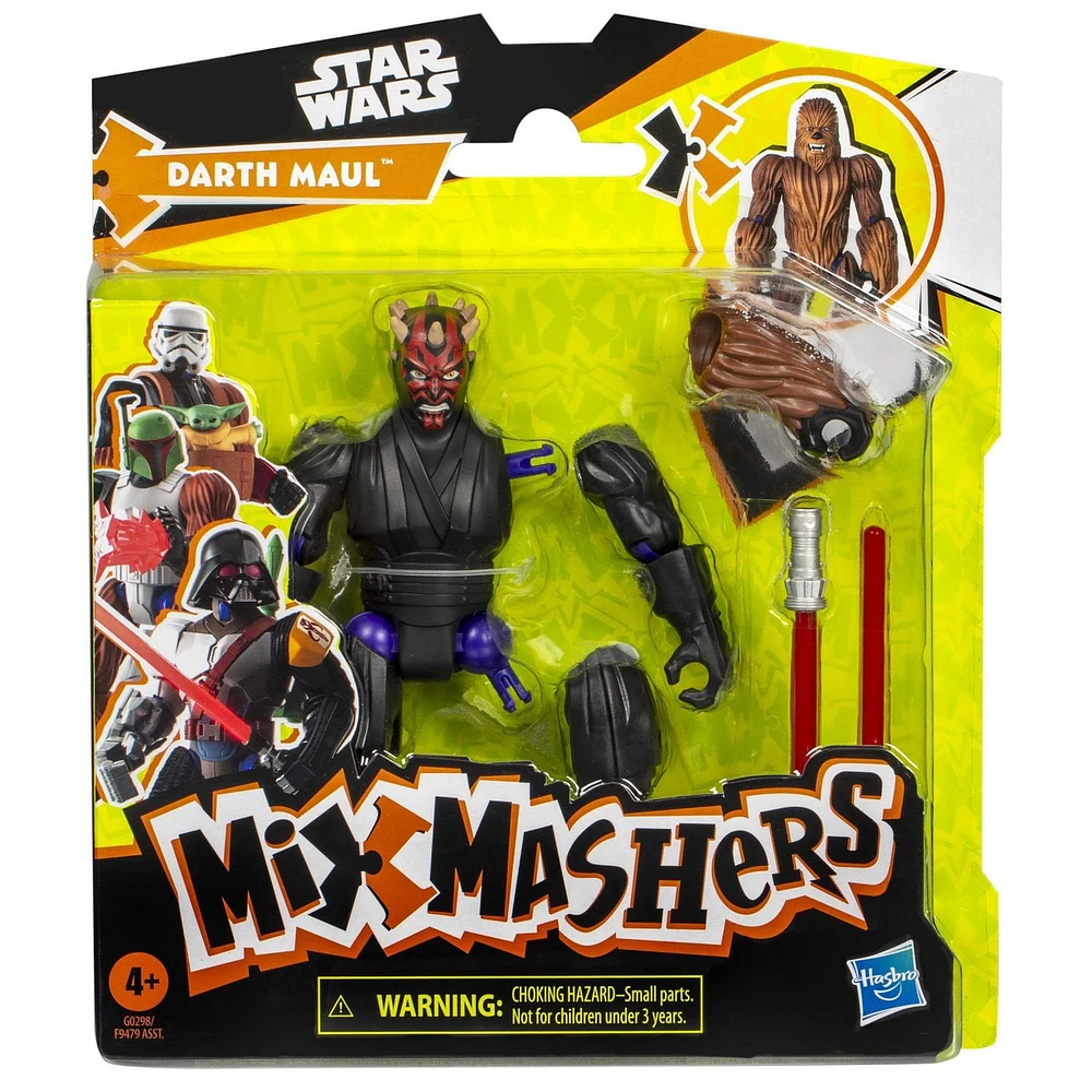 MixMashers Star Wars, figurine personnalisable Darth Maul à mélanger et combiner avec accessoires