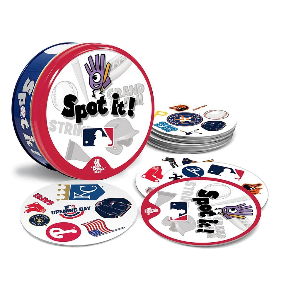 Masterpieces Puzzle Company MLB Spot it! All-League Card Game