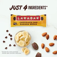 Larabar Chocolate Chip Banana Bread, Gluten Free Vegan Fruit & Nut Energy Bars, 16 bars x 45 g, 720 g