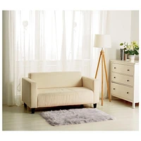 Tapis en fausse fourrure pour enfants Mainstays, gris – 30 pouces x 45 pouces, tapis en fourrure doux et confortable Tapis Mainstays en fausse fourrure pour enfants