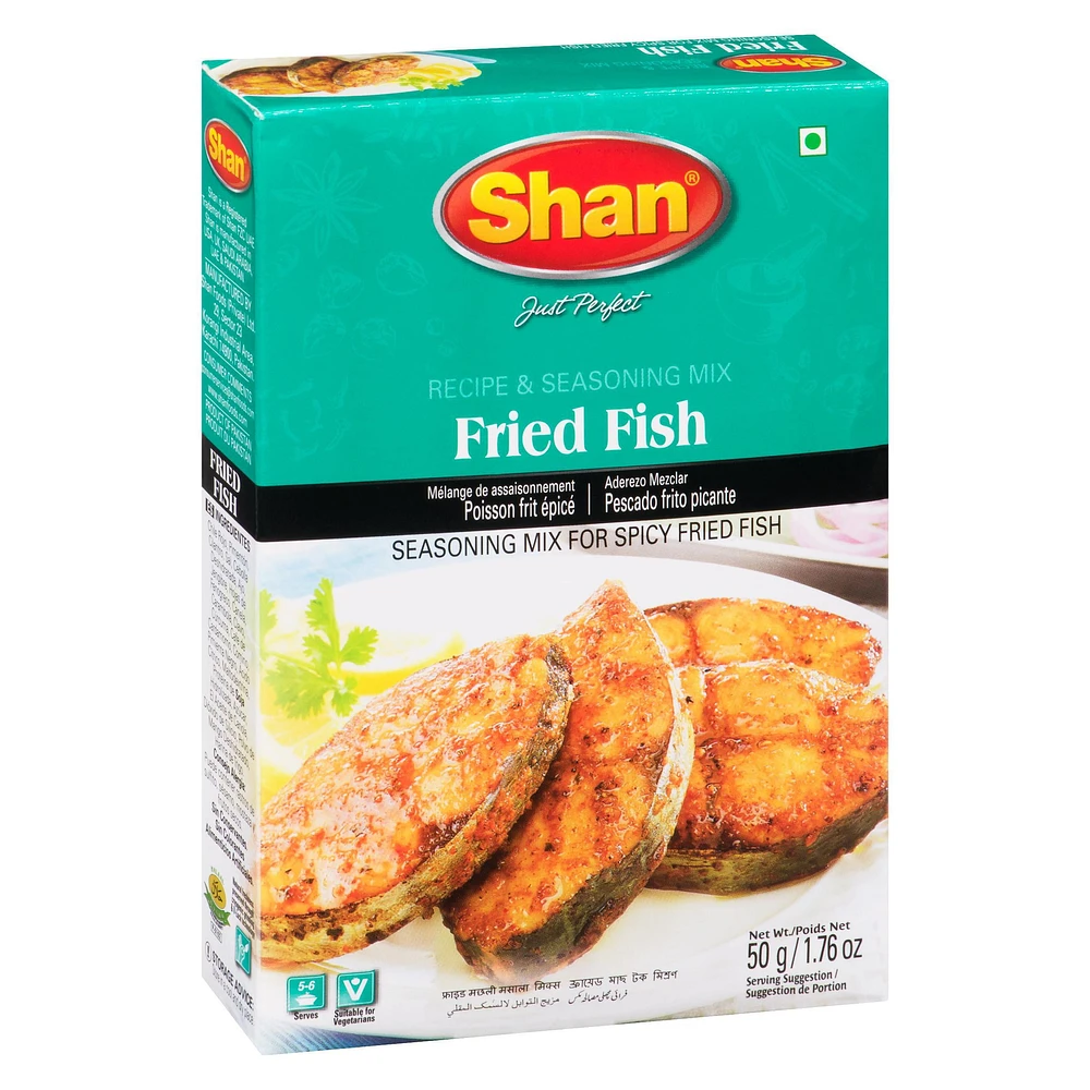 Shan Fried Fish Recipe and Masala Mix