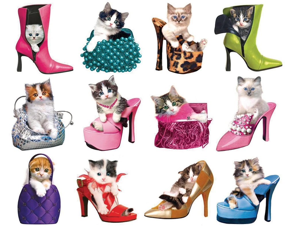 Keith Kimberlin 12 Mini Puzzles - Kittens