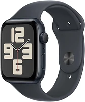 Apple Watch SE - 44mm - GPS - Midnight Aluminum Case with Midnight Sport Band - Small / Medium