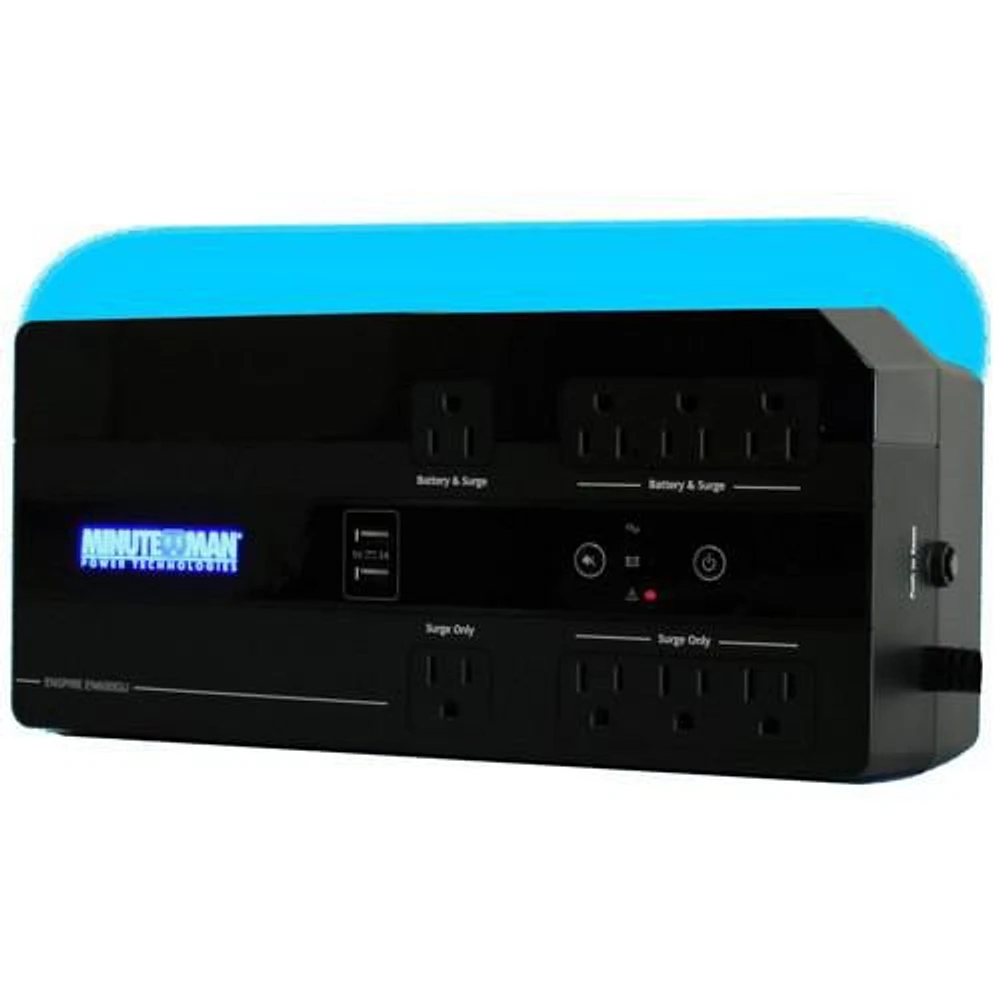 Minuteman ENSPIRE-G UPS (900VA/500W, 1 x USB-A, 1 x USB-C)