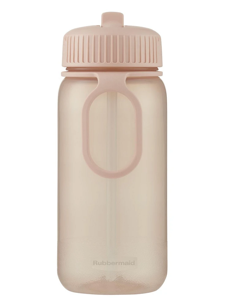 Rubbermaid 20oz Water Bottle with Carry Loop 2 Pack, 20oz x 2, BPA Free