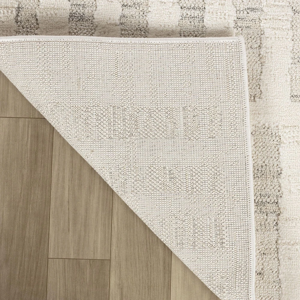 Tapis Branch Astra Tapis d'intérieur moderne, beige crème, abstrait - Salon, chambre