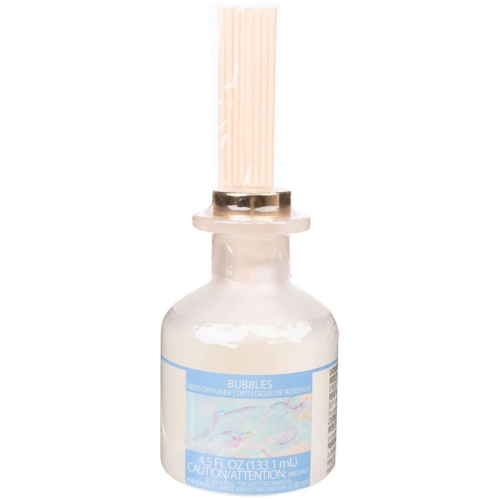 ScentSationals Reed Diffuser - Bubbles, 4.5 fl oz (133.1 mL)