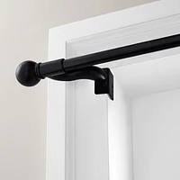 Maytex Smart Rods Twist and Shout Adjustable Tension Window Curtain Rod, Adjusts 48" to 84"