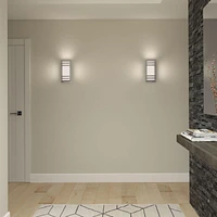 Artika Glow Box 3 Luminaire d'Exterieur LED-Integrees en Acier Inoxydable