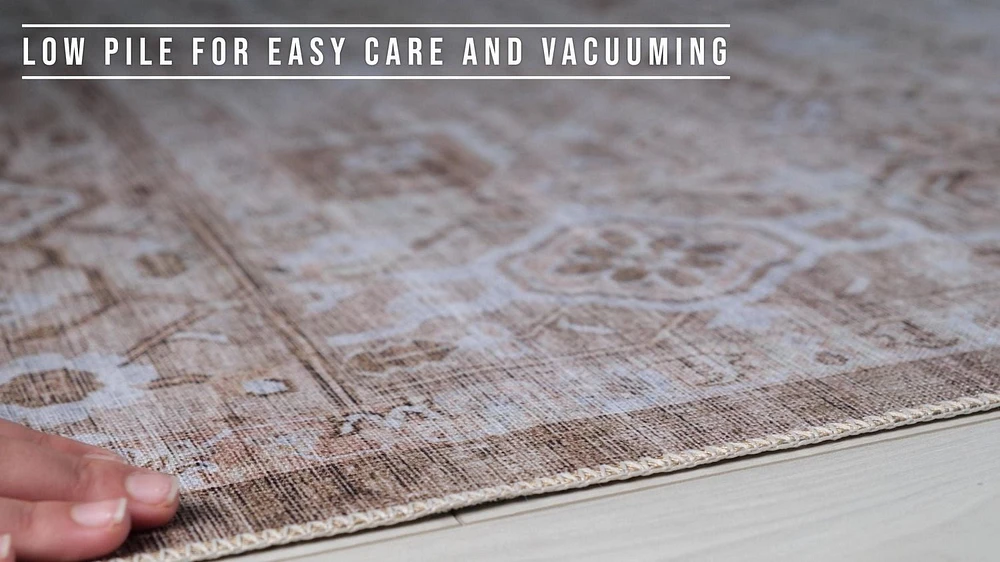 Rug Branch Collection Emir Tapis traditionnel oriental hydrofuge