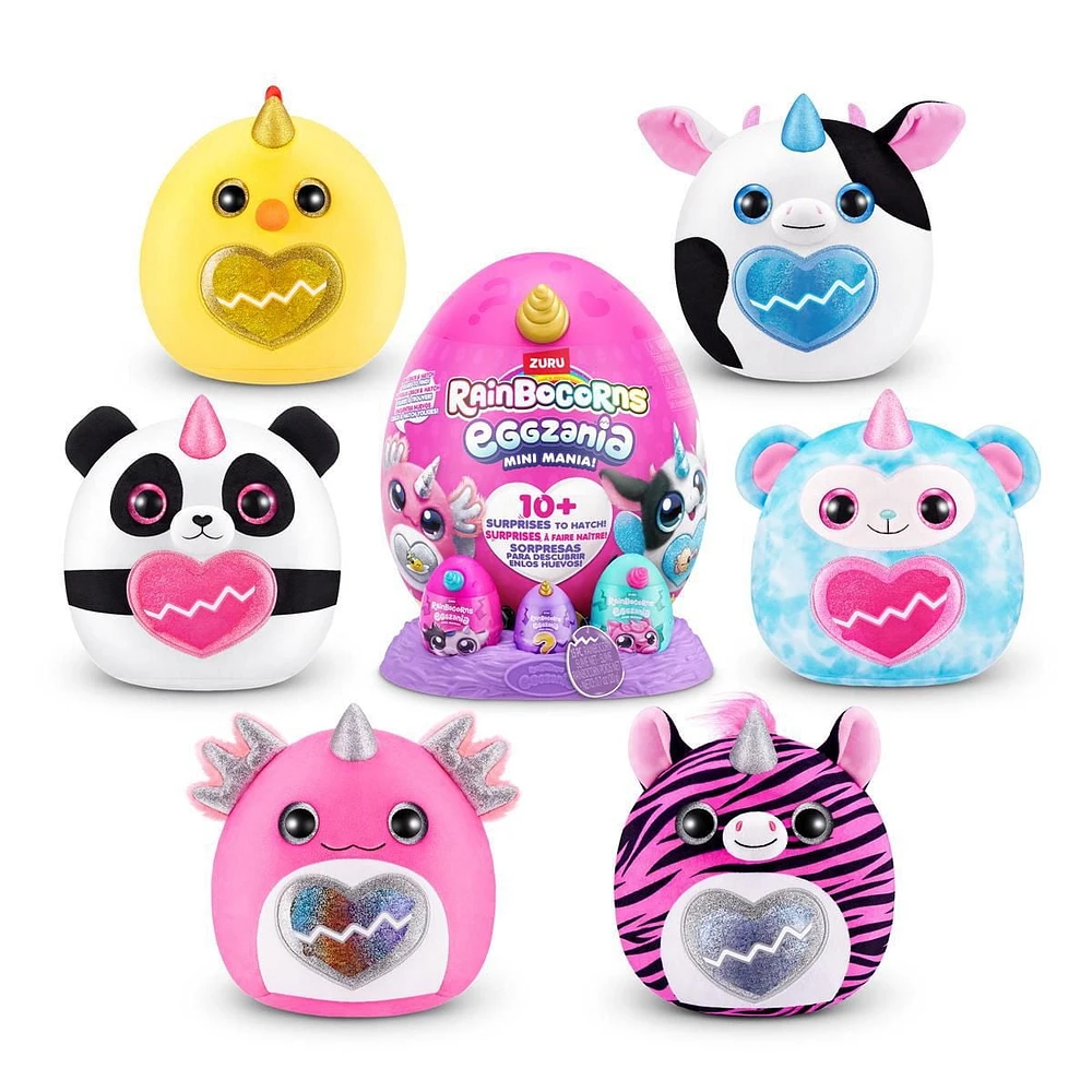 Rainbocorns Eggzania Mini Mania Surprise Déballage Doux Jouet
