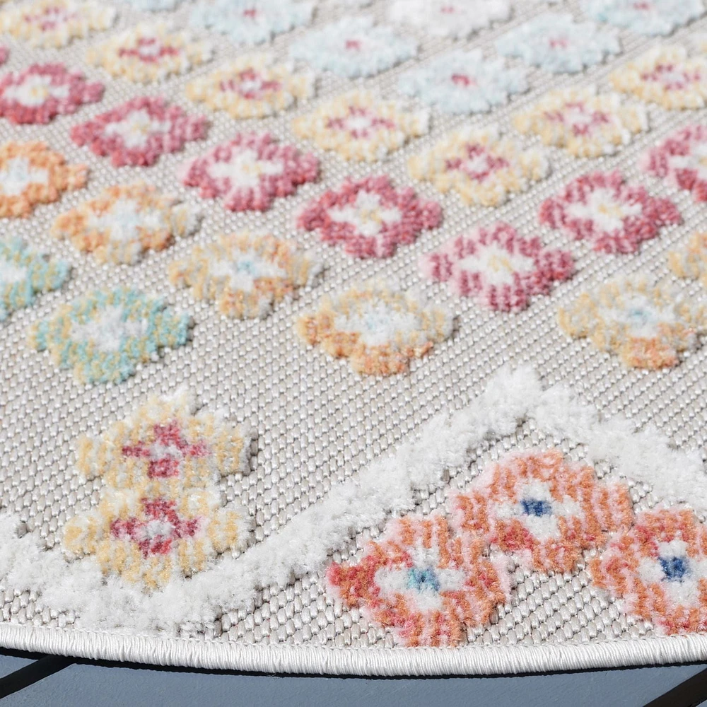 SAFAVIEH Cabana Aurora Tapis Intérieur/Extérieur Floral