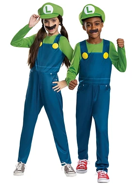 Disguise Super Mario Bros. Luigi Classic Child Costume Size Small