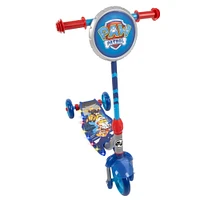 Trottinette Préscolaire a 3-roues la Pat' Patrouille de Huffy avec lumières LED, Bleu