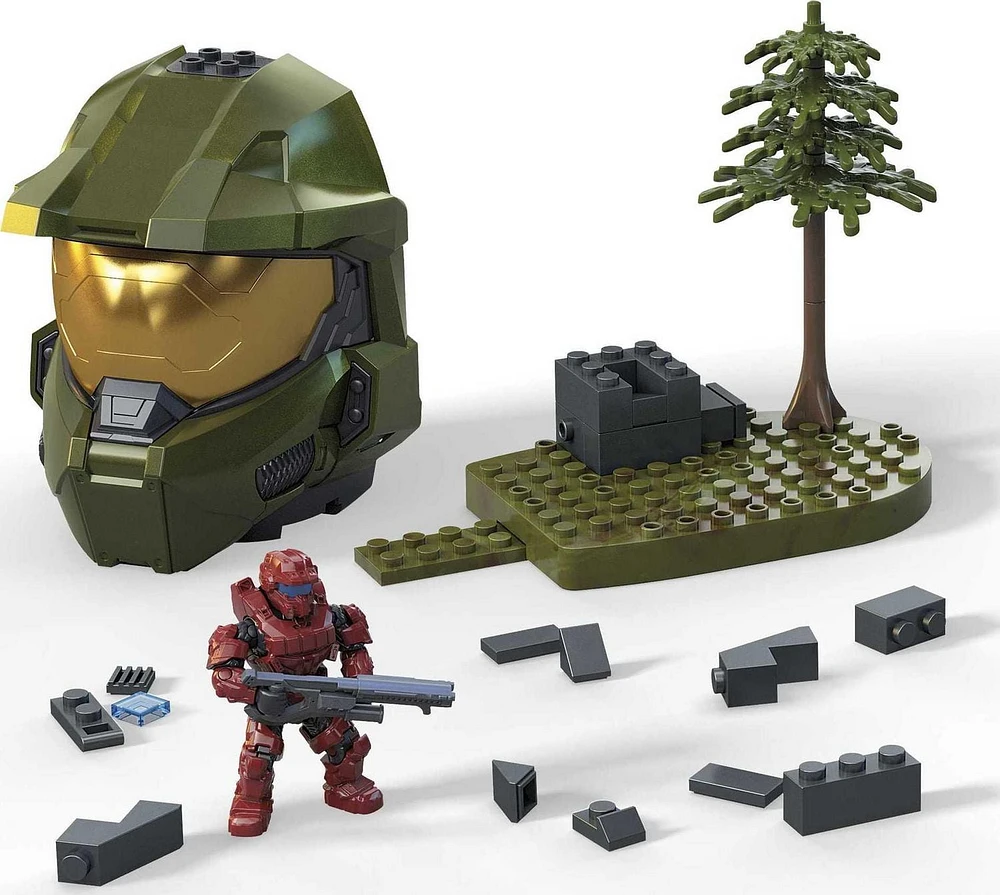 MEGA Halo Stockpile Construction Set - 72 Blocks