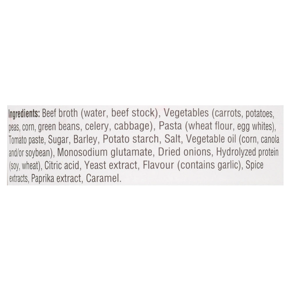 Soupe condensée Campbell'sMD, Légumes, longue conservation 284 ml