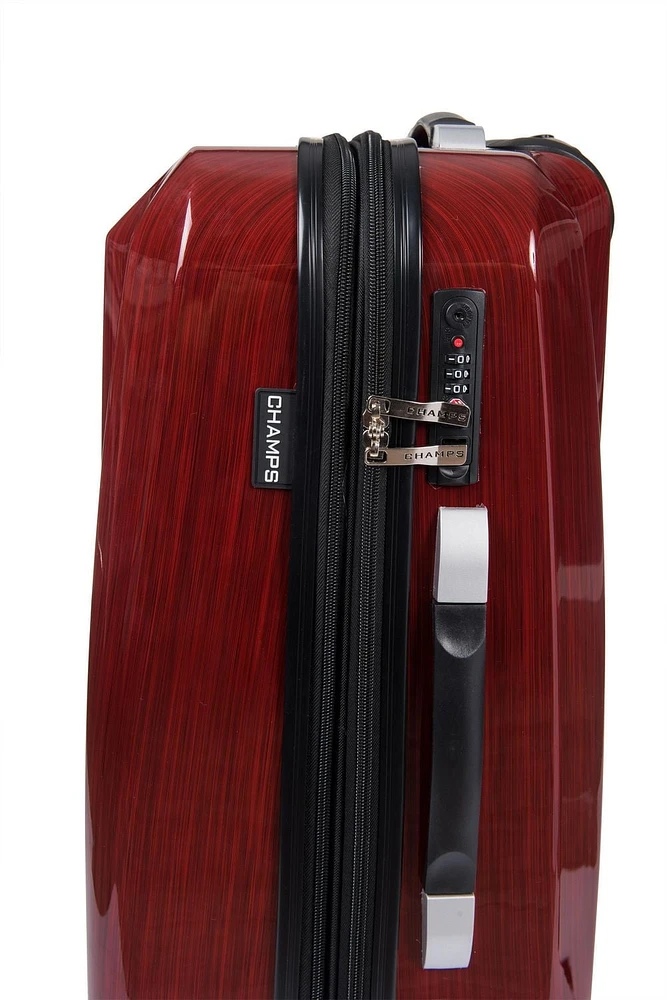 CHAMPS Express Escape 2pc Hardside Luggage Set, Travel in Style