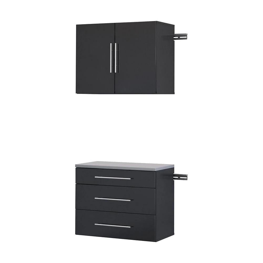 Prepac Armoire accrochable HangUps de 30 po (76 cm), ensemble A – 2 pièces