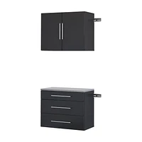 Prepac Armoire accrochable HangUps de 30 po (76 cm), ensemble A – 2 pièces
