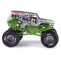 Monster Jam, Monster truck authentique Grave Digger en métal moulé à l'échelle 1:24