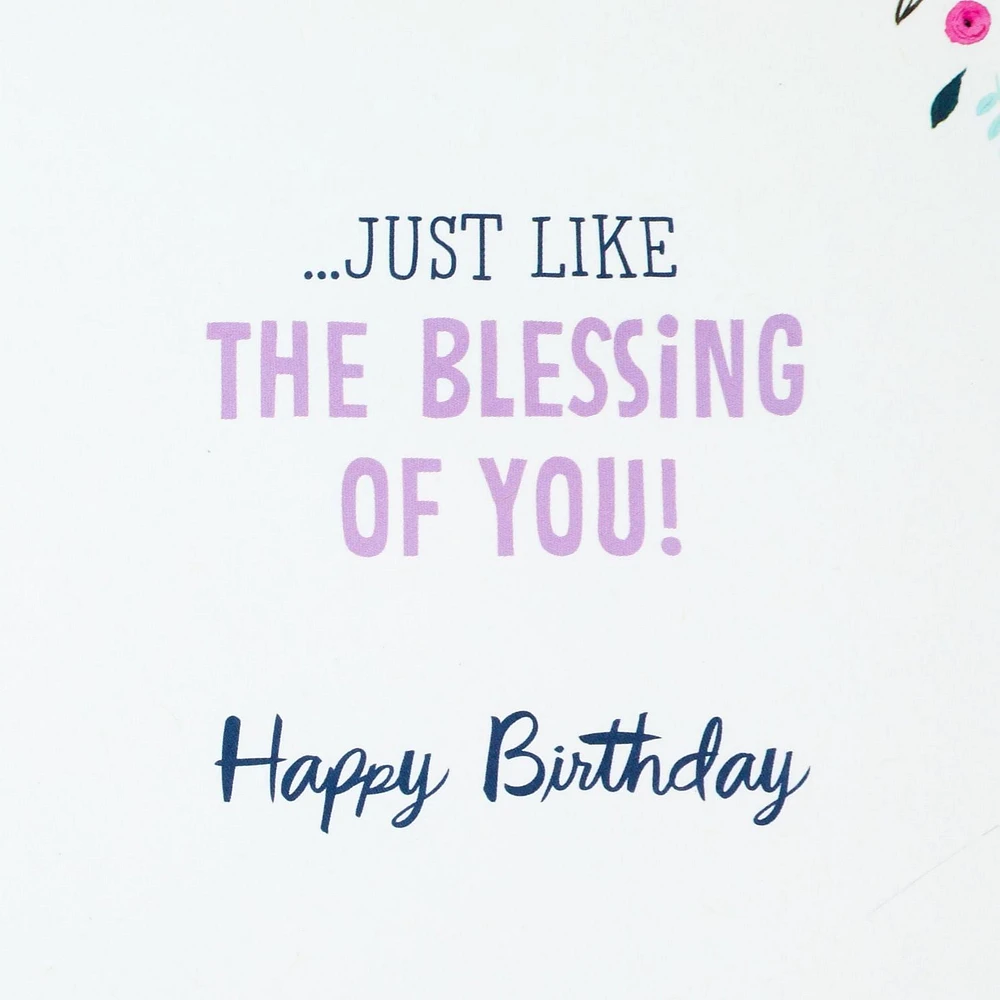 Carte religieuse de fête pour femme – Dayspring (« One-of-a-Kind Wonderful »)